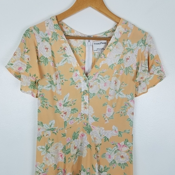 Privacy Please Amsterdam In Flora Mini Dress Floral Print Size Small - Picture 5 of 12